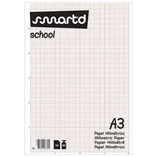 Papel Milimétrico A3 90g 50 Folhas - Marca 425 | Loja BluePixel