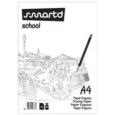 Papel Vegetal A4 38g - Bloco de 50 folhas da marca 425 | Loja online bluepixel.pt