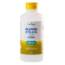 Álcool Etílico 70% 250ml | Desinfecção e Higiene | bluepixel.pt