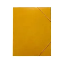 Pasta de Cartão A4 com 3 Abas Amarelo - Marca 320 | Organização de Documentos