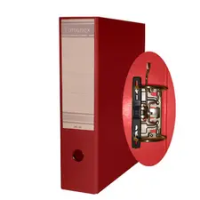 Pasta Arquivo L/L 200AC 350x290x80 Vermelha - Marca 151 | Loja online bluepixel.pt
