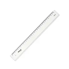 Régua Plástico Cristal 30cm 112 Aristo Geocollege AR23030 | Ferramenta de Medição de Qualidade