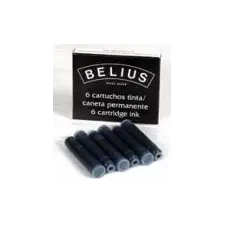 Tinta Canetas 6 Cartuxos Azulem - Marca 320 | Material Escolar de Qualidade na bluepixel.pt