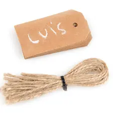 Etiquetas para Embrulhos Kraft - Pack de 12 unidades | Loja BluePixel.pt