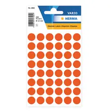 Etiquetas Redondas 13mm Vermelho 240un - Marca 241 Herma1862 | Loja BluePixel