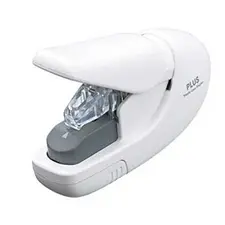 Agrafador Sem Agrafos Plus Flat-Clinch SL-106AB Branco - Marca 362 | Loja BluePixel