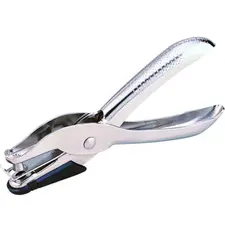 Furador Eagle 1 Furo para 6 Folhas - Cor Prata | Loja BluePixel