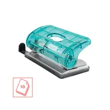 Furador 10 Folhas Rapid FC5 da Marca 382 - Translúcido Azul | BluePixel.pt