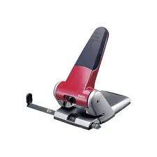 Furador Leitz 5180 Vermelho - Perfura até 63 folhas com facilidade | Loja BluePixel