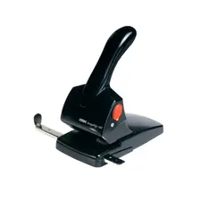 Furador 382 Rapid HDC65 - Perfuração de 65 Folhas em Preto | Loja BluePixel