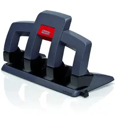 Furador 4 Furos Rapid SP34 Preto - Marca 382 | Organização de Documentos