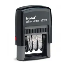 Datador 4mm Autotintável Trodat 4820 com Almofada Preta | Marca 461 | Loja BluePixel