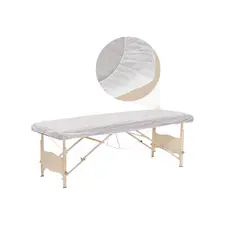 Lençol Ajustável Polipropileno 20g 80x210cm Branco - Pack 10 | Loja BluePixel