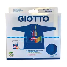 Avental Plástico Lavável Giotto para Pinturas Azulem | Proteção e Conforto para Crianças