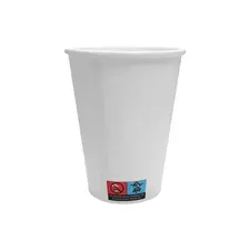 Copos de Papel Branco 240ml (8oz) - Pack 50 | Ideal para Bebidas Quentes e Frias | bluepixel.pt