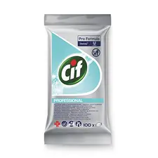 Toalhetes CIF Professional Multiusos 100un - Limpeza eficiente e higiénica | bluepixel.pt