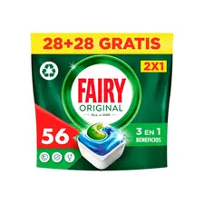 Detergente Máquina Loiça Fairy Original Pastilhas 28+28un | Loja BluePixel