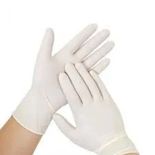 Luvas Látex Tamanho S sem pó - Proteção e Conforto para Profissionais | bluepixel.pt