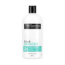 Condicionador Tresemmé Liso Sedoso 900ml | Cuidado Capilar para Cabelos Lisos e Sedosos
