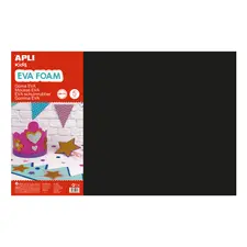Placa de Cor Musgami Preto 40x60cm 2mm | Revestimento decorativo de alta qualidade