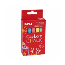 Giz Cores Sortidas Apli - Pack de 10 Unidades | Material Escolar na bluepixel.pt