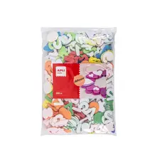 Numeros Adesivos Goma Eva Cores Sortidas 500un - Ideal para Artesanato e Decoração | bluepixel.pt