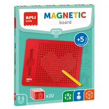 Jogo Educativo Apli Quadro Magnético - Marca 40 | Brinquedo infantil de aprendizagem