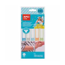 Pulseiras de Identificação Apli Kids Sortido - Pack com 5 unidades para crianças seguras | bluepixel.pt