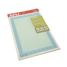 Papel Certificado Apli 11970 115g A4 Turquesa | Alta Qualidade na BluePixel