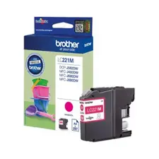 Cartucho de Tinta Magenta Brother LC221M 3,9ml - Impressões Vibrantes | bluepixel.pt