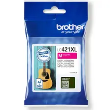 Tinteiro Brother LC421XLM Magenta - Compatível com Impressoras Brother | bluepixel.pt