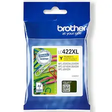Tinteiro Brother LC422XLY Amarelo - Alta Capacidade para Impressoras Brother | BluePixel.pt