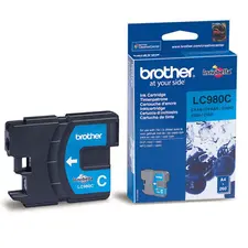 Tinteiro Brother LC980C Azul 4,8ml - Compatível com Impressoras Brother | bluepixel.pt