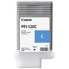 Tinteiro Canon PFI-120 Azul 130ml - Compatível com Impressoras Canon | bluepixel.pt