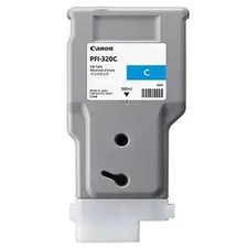 Tinteiro Canon PFI-320 Azul 2891C001 300ml - Compatível com impressoras Canon | BluePixel.pt