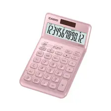 Calculadora Casio JW200SCPKS Rosa de 12 Dígitos - Ideal para Escola e Escritório | bluepixel.pt