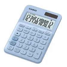 Calculadora Casio MS20UCLB Azul Claro 12 Dígitos | Loja bluepixel.pt