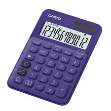 Calculadora Casio MS20UCPL Roxo de 12 Dígitos | Loja BluePixel