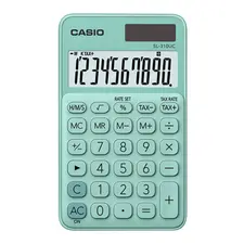 Calculadora de Bolso Casio SL310UCGN Verde Claro 10 Dígitos | Loja BluePixel