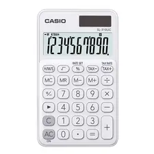 Calculadora de Bolso Casio SL310UCWE Branca 10 Dígitos | Loja BluePixel