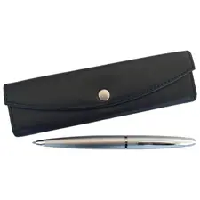 Esferográfica 167 Cross ATX Cromado Fosco com Bolsa | Loja bluepixel.pt