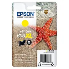 Tinteiro Epson 603XL Amarelo C13T03A44010 4ml | Compatível com Impressoras Epson na bluepixel.pt