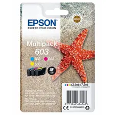 Pack Tinteiros Epson 603 - 3 Cores C13T03U54010 | Qualidade Epson na BluePixel.pt