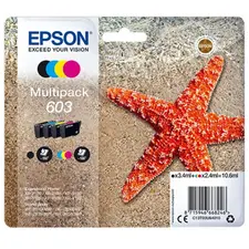 Pack Tinteiros Epson 603 - 4 Cores Compatíveis com Impressoras Epson | bluepixel.pt