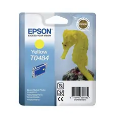Cartucho Epson T0484 Amarelo C13T04844020 - 13ml | Compatível com Impressoras Epson na BluePixel.pt