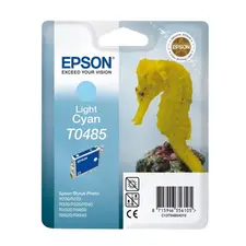 Tinteiro Epson T0485 Azul Claro - Compatível com Impressoras Epson | bluepixel.pt