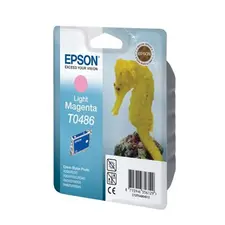 Cartucho Epson T0486 Magenta Claro C13T04864020 - 13ml | Loja BluePixel