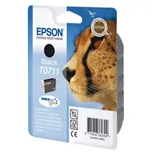 Tinteiro Epson T0711 Preto C13T07114020 7,4ml - Compatível com Impressoras Epson | BluePixel