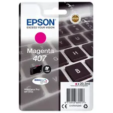 Tinteiro Epson 407 Magenta C13T07U340 - 20,3ml - Até 1900 páginas | bluepixel.pt