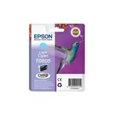 Tinteiro Epson T0805 Azul Claro 7,4 ml | Compatível com Impressoras Epson | BluePixel.pt